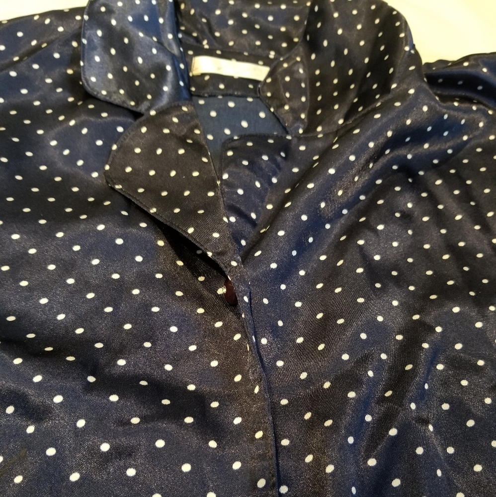 Silk pajamas set